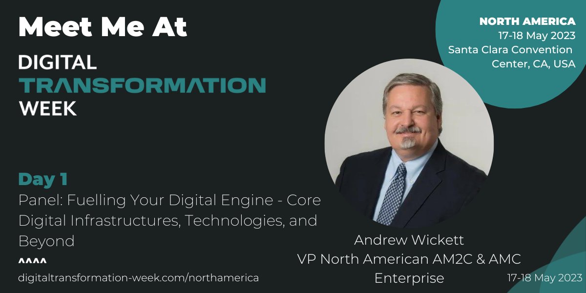 MistyMVD's tweet photo. Andrew Wickett of @OpenTextAppMod will join a panel of experts at #DigitalTransformationWeek to discuss how organizations should fuel their digital engines using core digital infrastructures and technologies. Learn more here: #MyCompany https://t.co/aag7grcbqY https://t.co/ZfvUzVQgmY