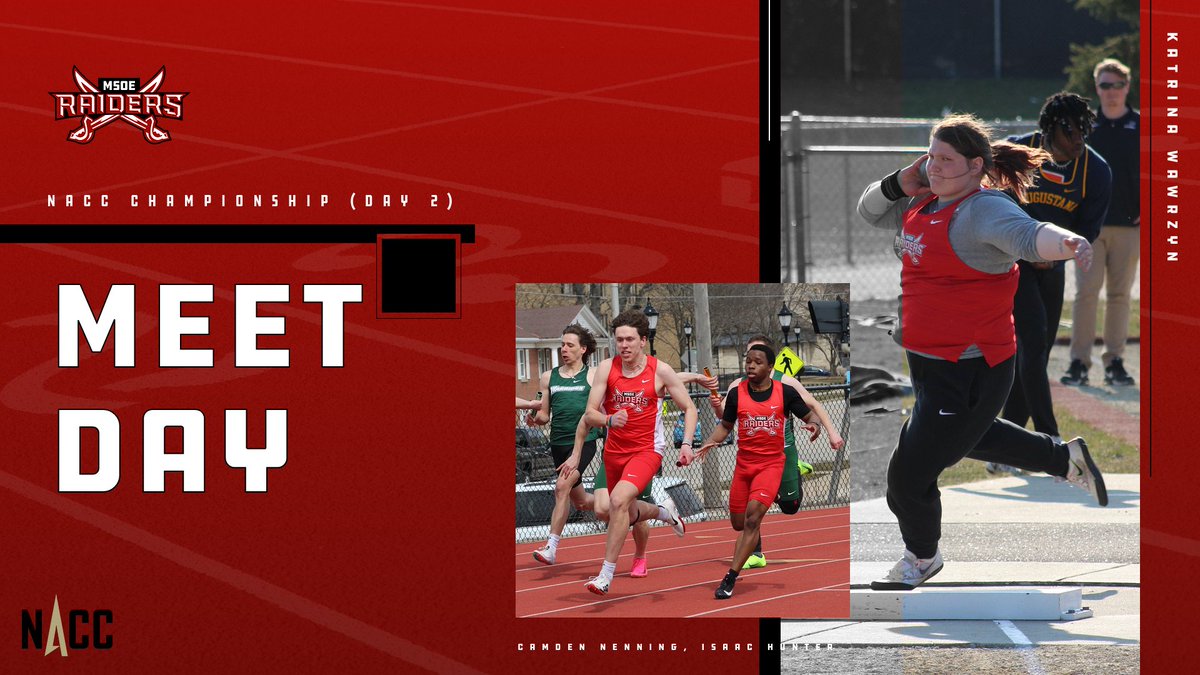 MSOE_Raiders's tweet photo. 🏃‍♂️ @MSOE_TrackField | MEET DAY

After a strong Day 1, the Raiders get ready to rock for Day 2

📊|📺: https://t.co/LLMR2zkp5m

#TheRaiderWay #d3tf https://t.co/lV9jYR8PW8