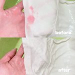 日焼け止めが付いた服を洗濯!ピンク色に変色してしまった時の対処法!