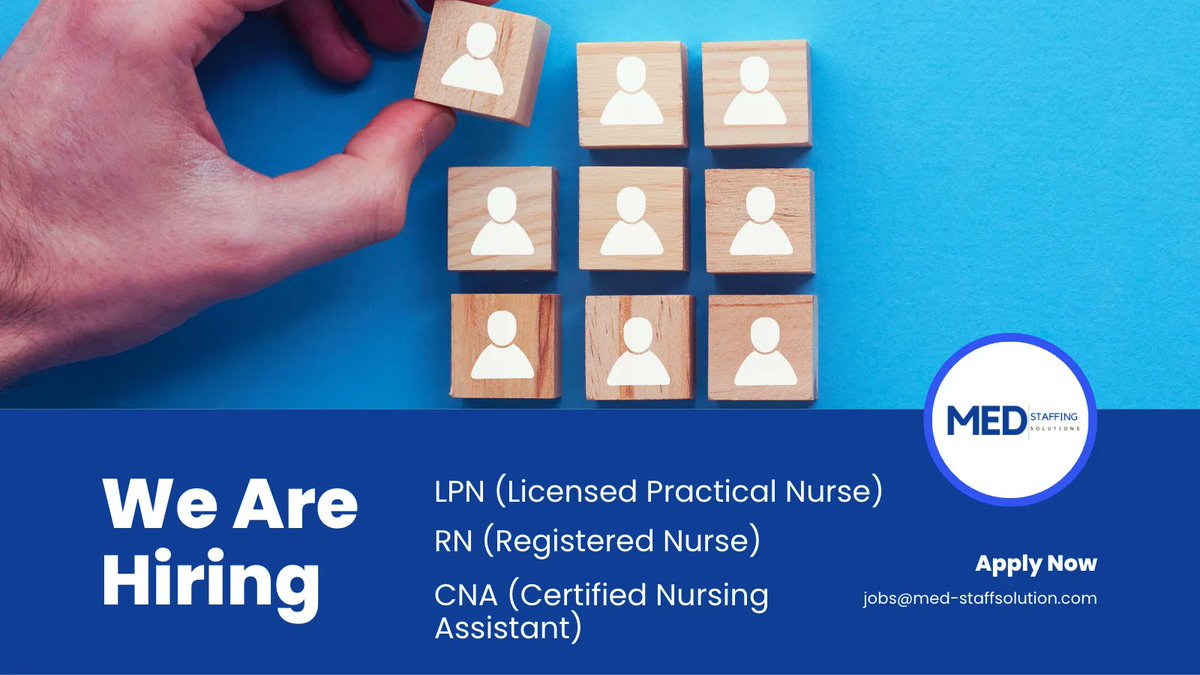 Med_Staff_Sol's tweet photo. Did you know that we offer temp-to-perm staffing services for healthcare clients? Try our flexible staffing options to find the perfect fit for your team. #temptoperm #healthcarestaffing #staffingagency https://t.co/XBCnI1mJdw