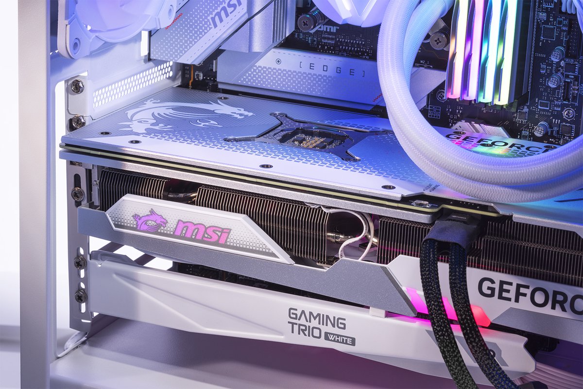 Fancy a RTX 4070 Ti GAMING TRIO WHITE?🤍
Show me your reason why you want a white graphics card below 🔽🔽🔽

#4070Ti #Gaming #White #MSIGraphicsCard #RTX40