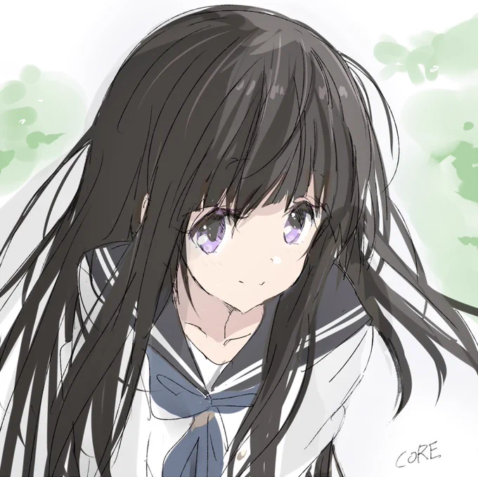 わたし、気になりますっ  #氷菓 #千反田える 