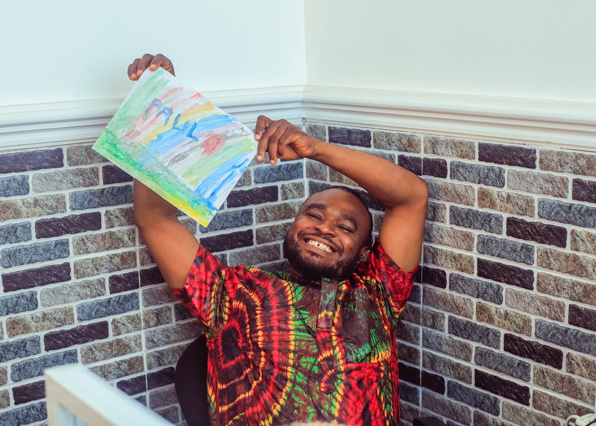 TLM_Nigeria's tweet image. ...using a box of various craft supplies to produce some wonderful crafty creations. Let's continue to prioritize mental health and well-being not just this month, but every day.  #mentalhealthawarenessmonth #farinciki