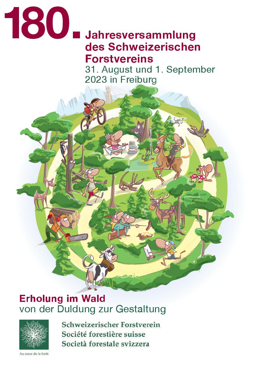 Das Programmheft zur 180. Jahresversammlung des SFV Ende August 2023 ist versandt und die ersten Anmeldungen treffen ein. Wir freuen uns auf einen spannenden Austausch zum Thema Erholung im Wald. Programm: forstverein.ch/download/pictu…
Anmeldung: form.jotform.com/200266461081043