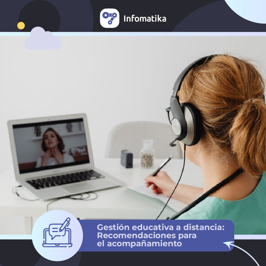 No dejes pasar la oportunidad de mejorar tus habilidades y brindar un mejor apoyo a tus estudiantes. Haz clic en el enlace de abajo y lee nuestra nota de blog: 'Gestión educativa a distancia: Recomendaciones para el acompañamiento'.
infomatika.app/gestion-educat…