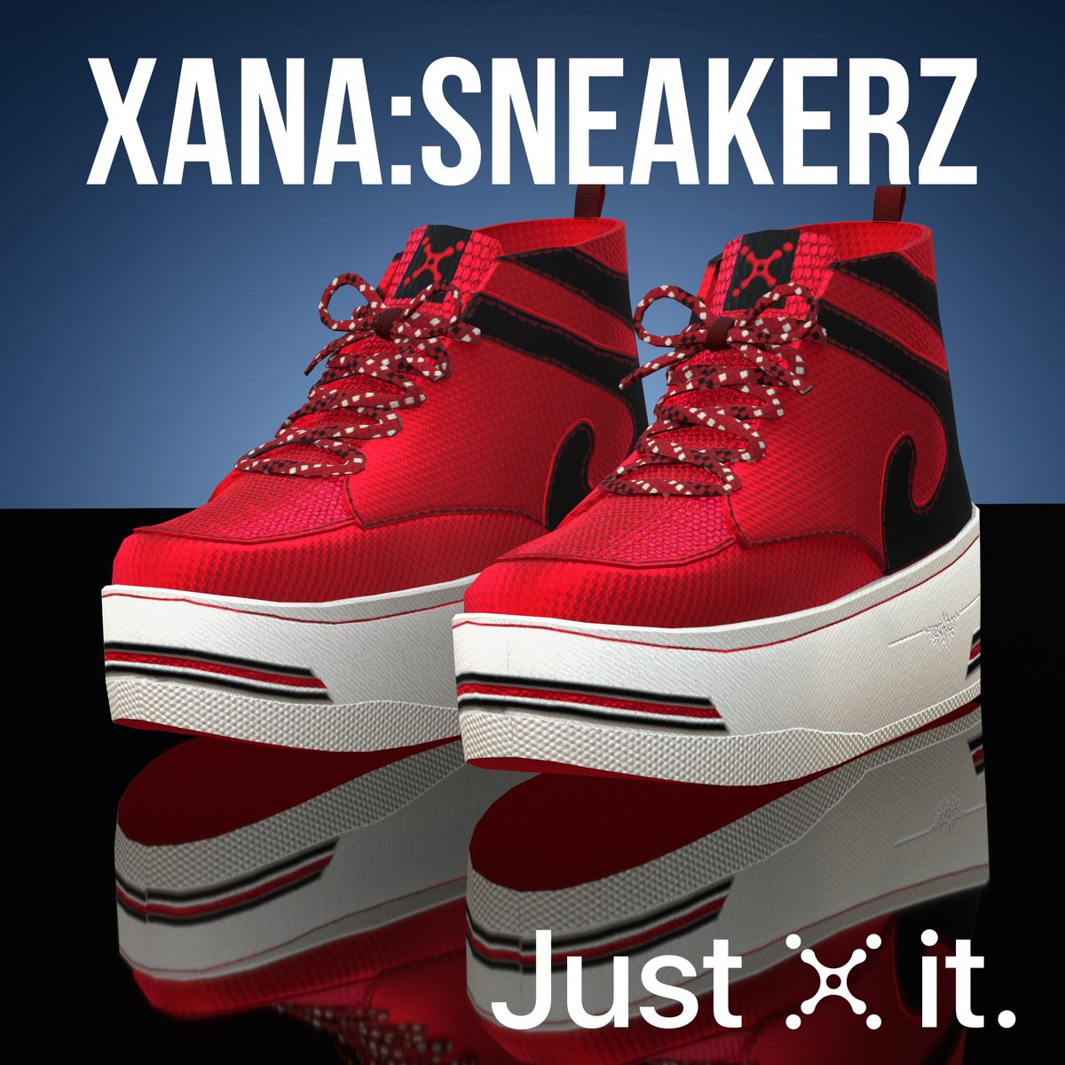 xana_net's tweet photo. 👟XANA: Sneakerz are the super rare limited edition of #XANA wearable

👉 Get ready to flaunt these red &amp; white colored pop sneakers in the XANA Metaverse. Get them only through $XETA &amp; Land Staking.

👇Join now to get yours

🔗https://t.co/EQao2fLvrI

#Metaverse https://t.co/HRcLLJ7h5V