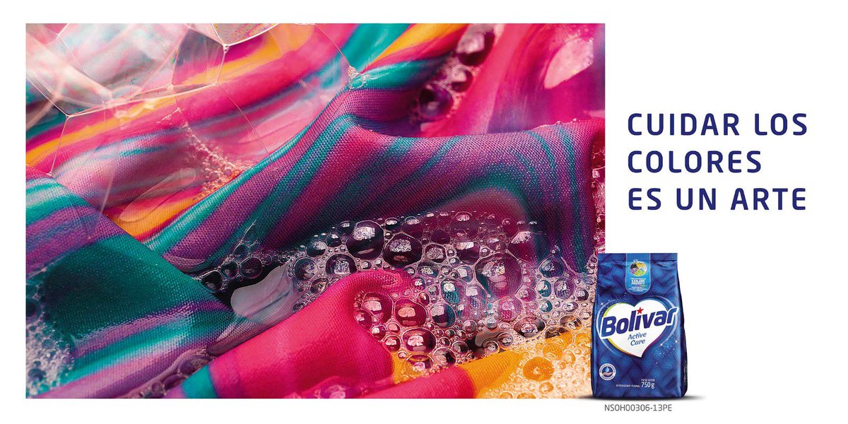PatojoJaramillo's tweet photo. Emocionado de anunciar que #Bolivar participará en el Festival de #CannesLions con nuestra campaña:El arte de cuidar los colores, reforzando nuestro compromiso por el cuidado de la ropa y que nace de un insight donde muchas veces no apreciamos los colores hasta que los perdemos. https://t.co/HW8IIf0q13