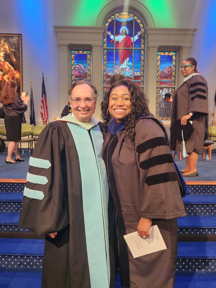 AudraJeffries9's tweet photo. My amazing Dissertation Chair Dr.Arroyo!  #DrJ #RegentGrad23 https://t.co/n7Ba9gTLga