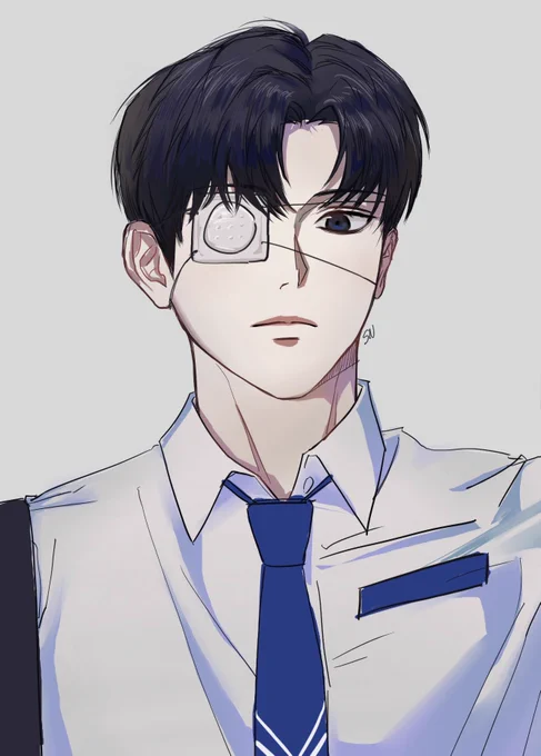 영중이 생일기념 안대 준수를 올린다면?.. 영중아 누나 재활중이라 너 못그린다.