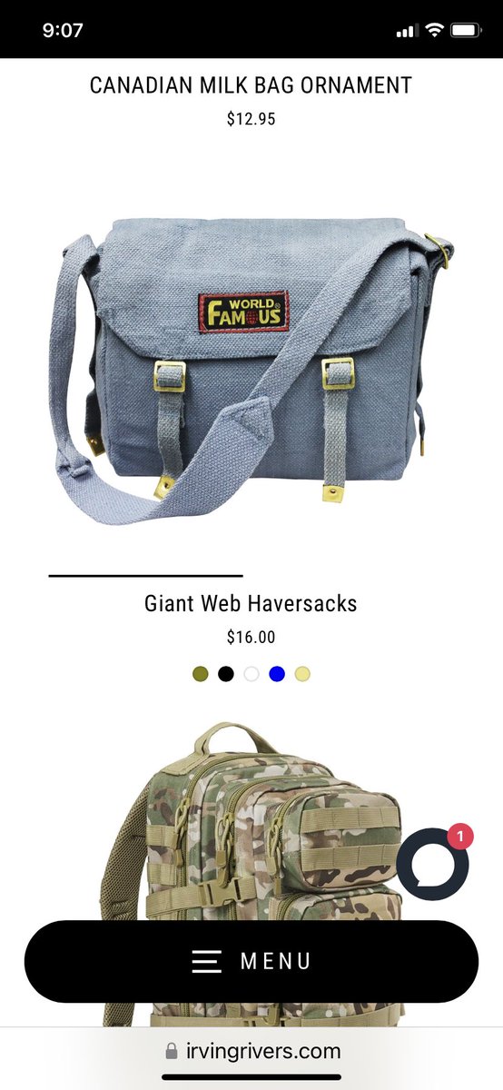 dhendrick22's tweet photo. @girl_archy Most people I went to high school with in the late 70s, early 80s, carried their books in an Army Surplus bag … a Giant Web Haversack. https://t.co/UiMIDUi7sR