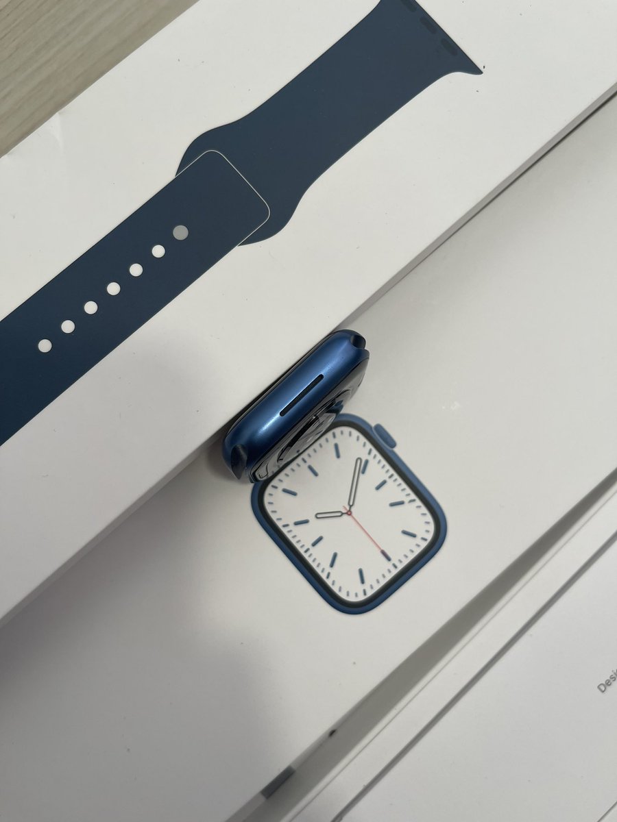 applewatchbygt's tweet photo. Apple Watch Series7 (41mm) Gps สี Blue
✅✅ราคา 8000฿
-อุปกรณ์ครบกล่อง
-สุขภาพแบต 91%
-ไม่ติด ICloud ใช้งานได้ปกติ เครื่องศูนย์ไทย
พิจารณาตามรูปค่ะ
💖นัดรับ เซนทรัลลาดพร้าว , BTS สะพานใหม่
#Applewatchมือสอง #Applewatchราคาถูก #ApplewatchTH https://t.co/wOS06qU4Df