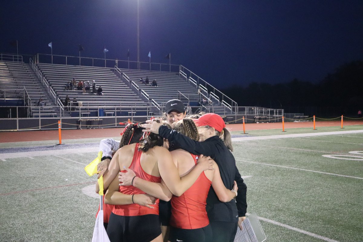 Conference ✅ 3 PRs in one meet! 100 M 12.43. 4x100 49.60. 4x200 1:44.90. MSL west division champs!! Proud is an understatement!! Such a great meet and now time for sectionals!! <a href="/BHSGirlsTrackXC/">BHS Girls Track XC</a>