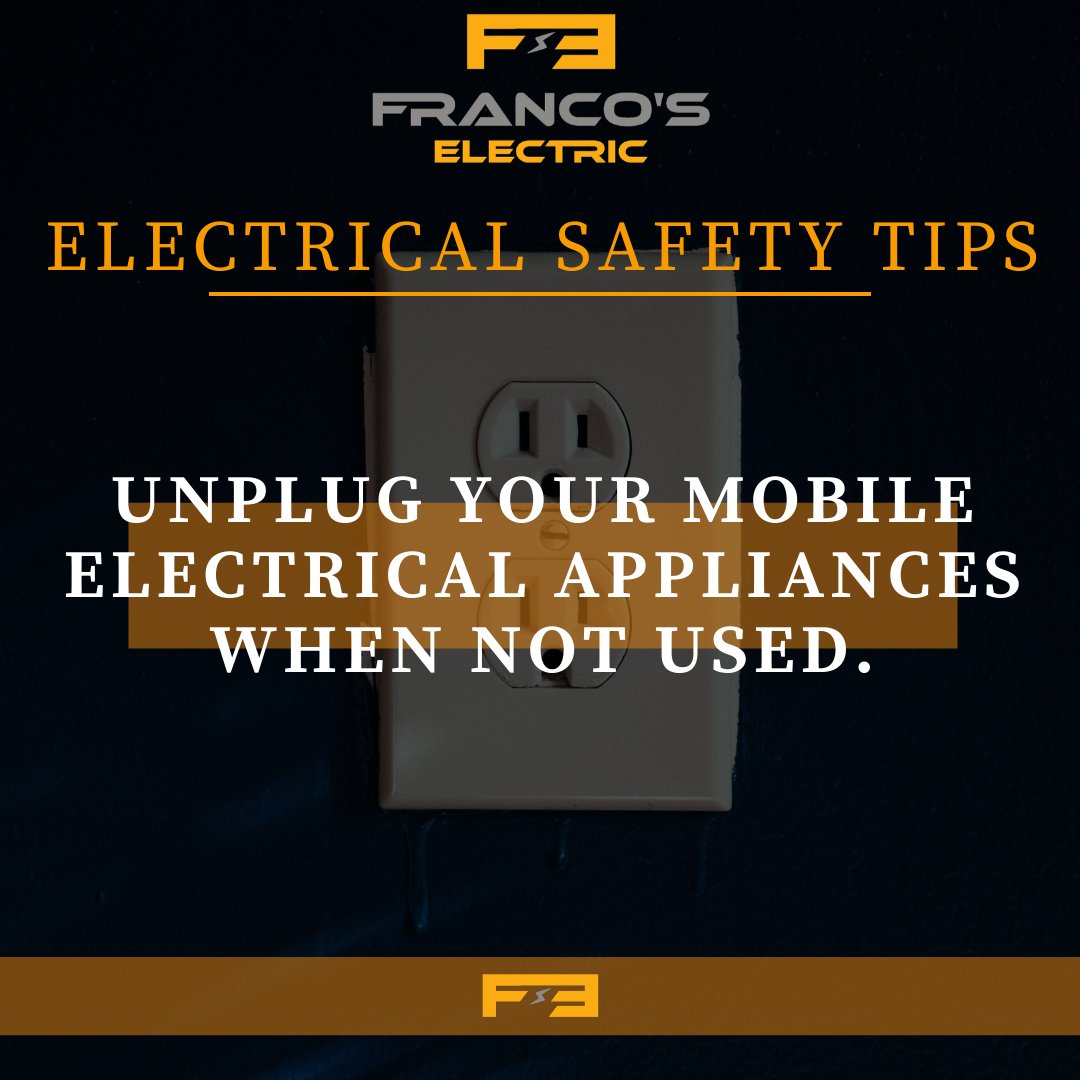 It is much better to unplug them to prevent overheating, overloading, or surging stand by electrical power. When the users don’t use the appliances, the electricity keeps flowing, and it is called standby power.  #networking #work #success #tips #smallbusiness #letswork