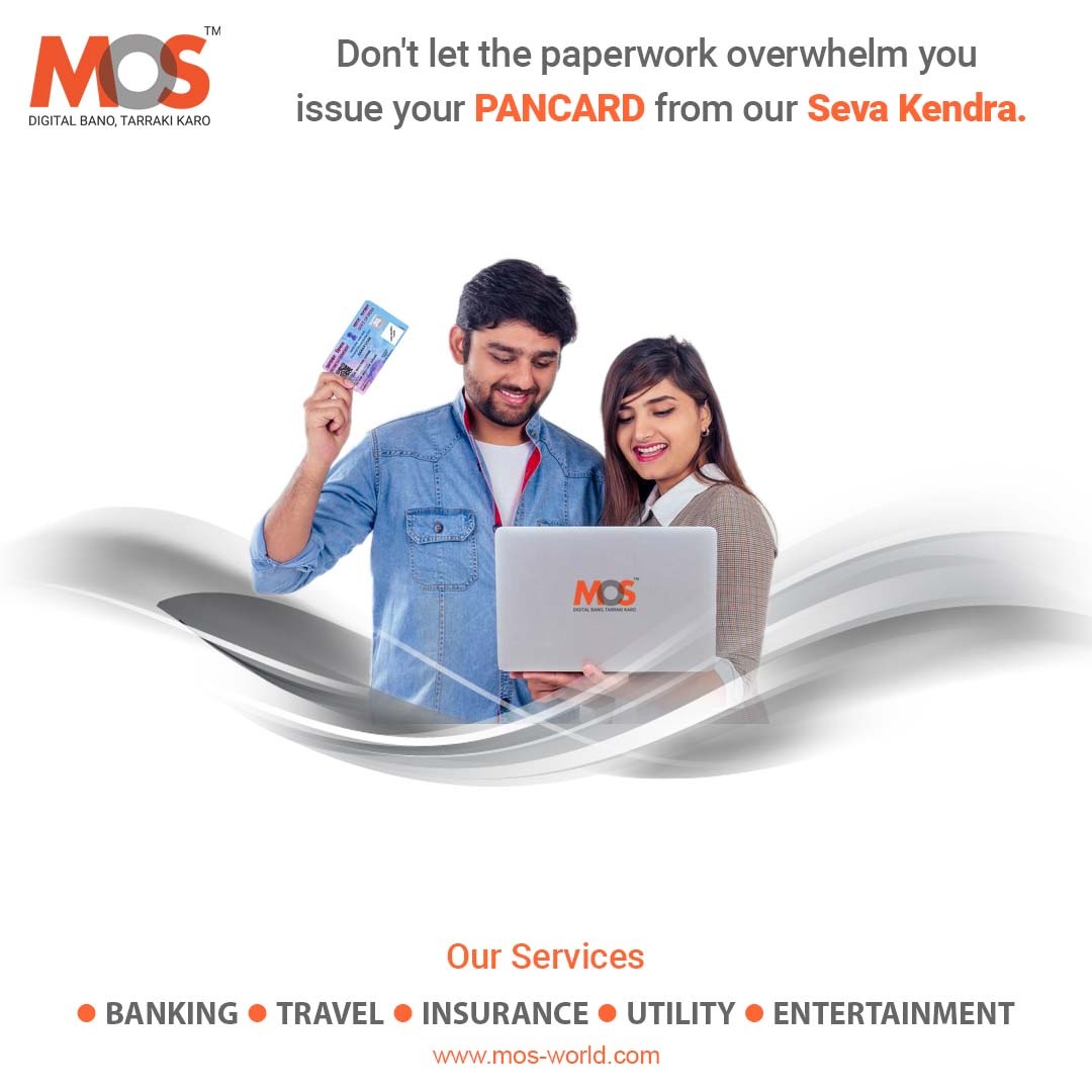 _MOSWorld's tweet image. Get your PAN card in a snap with MOS Seva Kendra! 📄🖋️ Applying for a PAN card can be a hassle, but with our seamless service, you can get it done quickly and easily. Visit our nearest center and apply for yours today! #PANCardServices #MOSSevaKendra #QuickAndEasy
