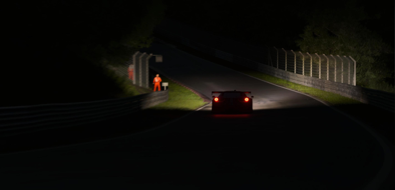 SFi_FR's tweet photo. Une Ferrari 458 GT3 a été aperçue cette nuit en essais au Nürburgring. Selon les rumeurs du paddock, @GhostyVader était le pilote au volant afin de tester la voiture pour un potentiel accord en IGTC. https://t.co/9qfXSflXwB