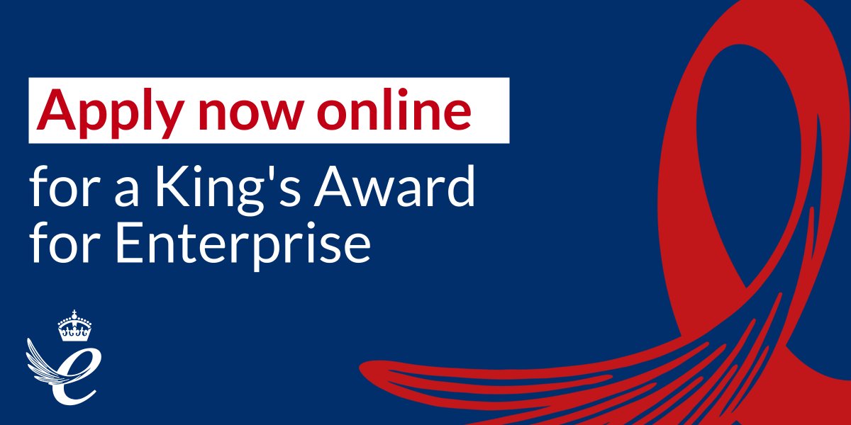 TheKingsAwards's tweet photo. ๐ The 2024 King's Awards are open!๐ท Start your application now https://t.co/0Z5nGYN9twโฆ ๐ท ๐
#ukbusiness #exports #internationaltrade #promotingopportunity #innovation #sustainability https://t.co/IYUjm1X7HI