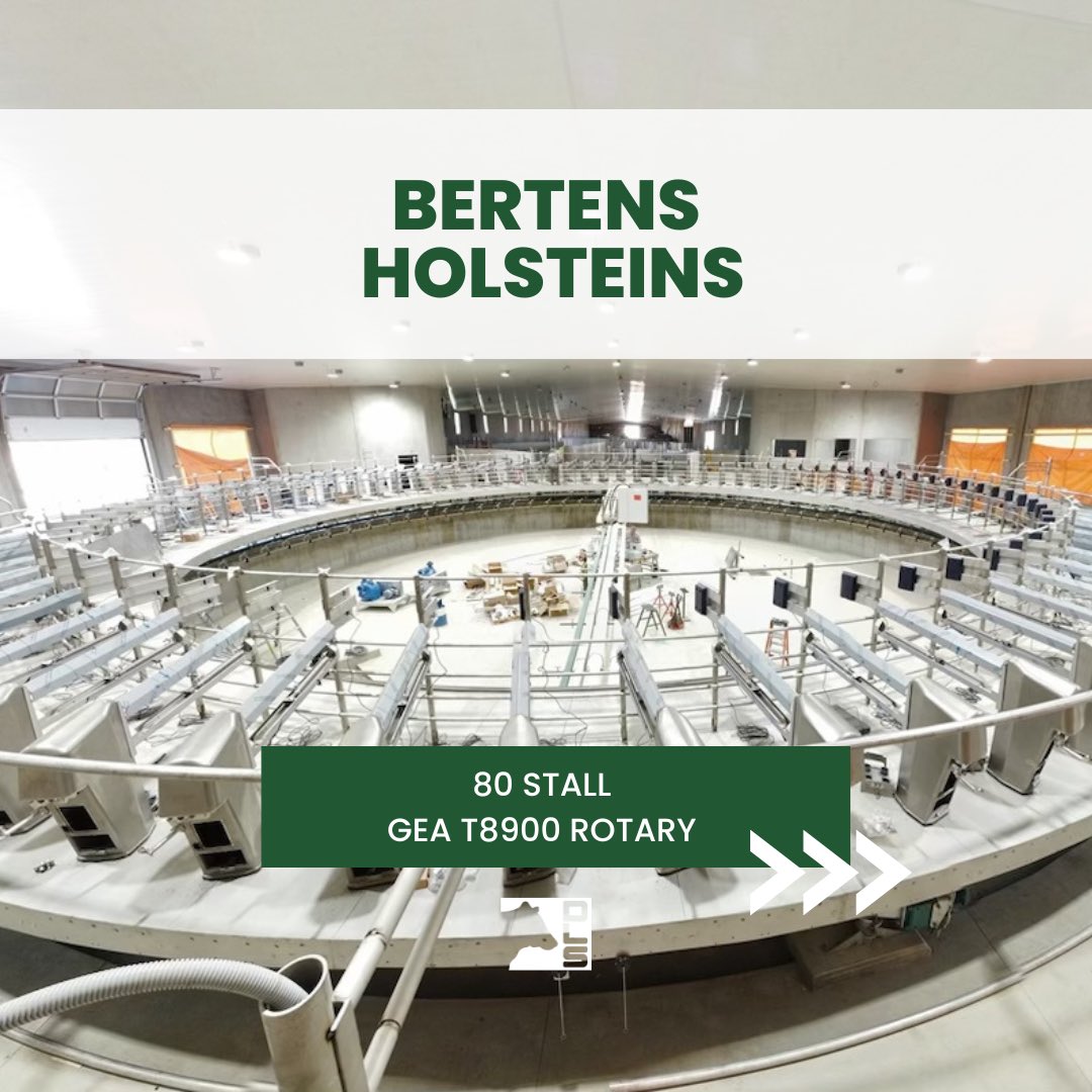 dairylanesystem's tweet photo. Things are progressing well at Bertens’ 80 Stall GEA T8900 rotary in Olds, Alberta. Looking forward to getting this parlour turning!
#DLSdairy #DLSrotary #DLSalberta #GEAfarming #GEAt8900 #GEArotary #dairy #dairyfarmer #milk #milking #agriculture #ABag #Mueller https://t.co/jUnhmqWoox