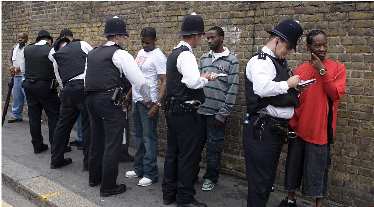 BameFor's tweet image. All for allyship, but when the Met rehearsed this abuse of power at Notting Hill Carnival, we couldn't hear a peep out of Republicans and environmentalists. The state practises its abuses first on 'unpopular minorities' and then, when perfected, imposes them on everybody.