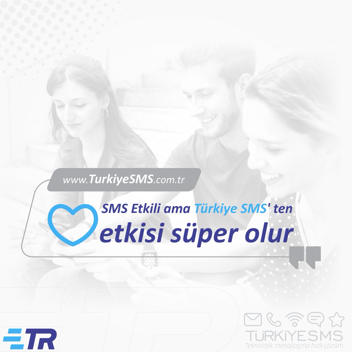 E-Mail üzerinden bir kampnyayı yada teklifi müşterinize ulaştırmak eskisi gibi değildir,
Müşterileriniz bir tıkla Kampanıyanızı yada Teklifini görmek ister,
bu Tık ise SMS üzerinden gerçekleştirebilirsiniz.
SMS Etkili ama Türkiye SMS' ten etkisi süper olur.
#toplusms #turkiyesms