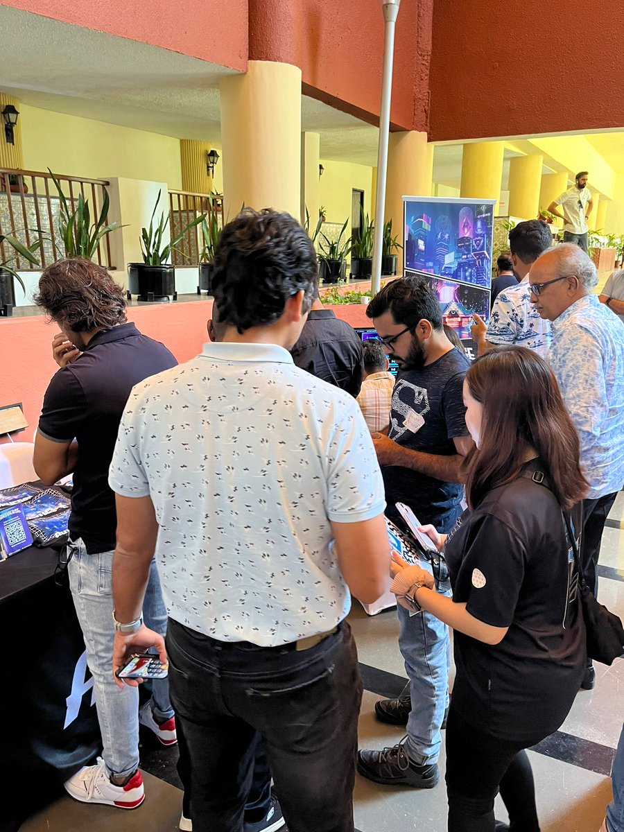 Akiverse_io's tweet photo. A heartfelt thank you to @gsf_fund &amp; @rajeshsawhney for hosting a fabulous event in Goa!🎉

The AKIVERSE team had an incredible time, and it was a joy to see so many people discovering AKIVERSE and enjoying our games!🎮🕹

#GoaSuperFun https://t.co/phX0YjZpK0