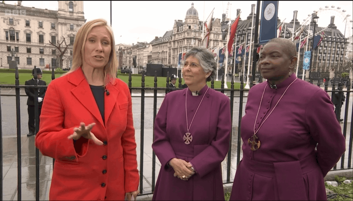 chelmsdio's tweet image. Bishop @Guli_FD joined Bishop Rose Hudson-Wilkin to speak with the BBC's Sophie Raworth, following His Majesty the King's Coronation today. You can watch their interview here - buff.ly/3M1VfV1