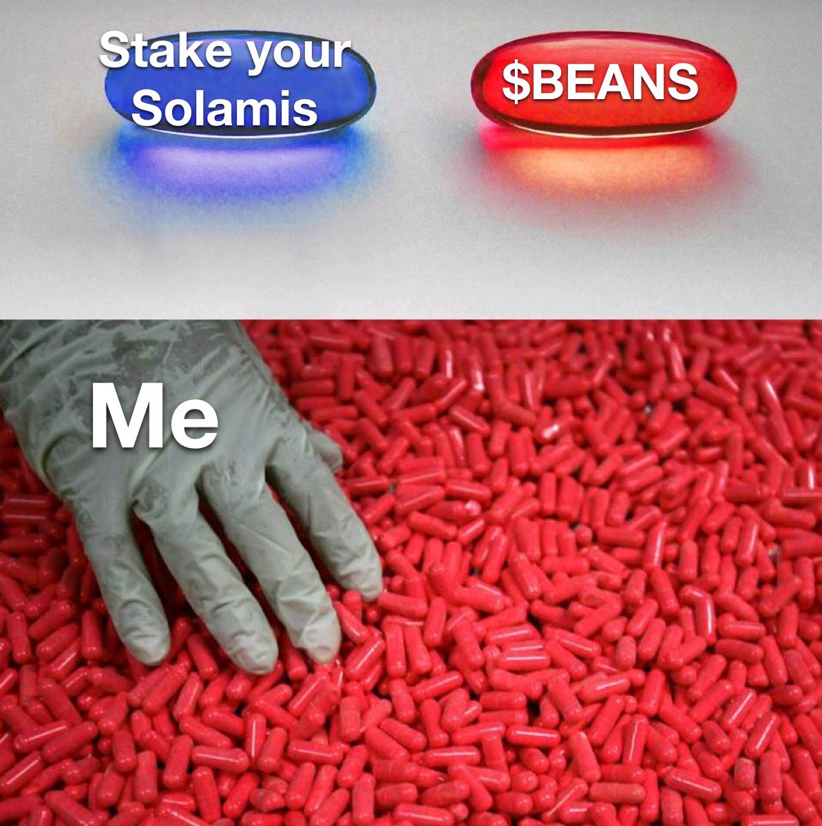 SolanaBEANS's tweet photo. $BEANS.

That is all. https://t.co/xVsUVoWx1K