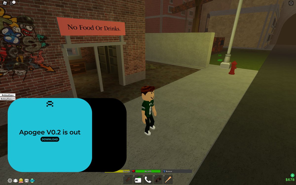 apogeerblx's tweet image. Apogee V0.2 is out🔥 Brand new and clean UI! There may be bugs as it is made by one developer. 
#Roblox #RobloxDev #RobloxScript #RobloxExploit
DM to buy (spiceking#1832)