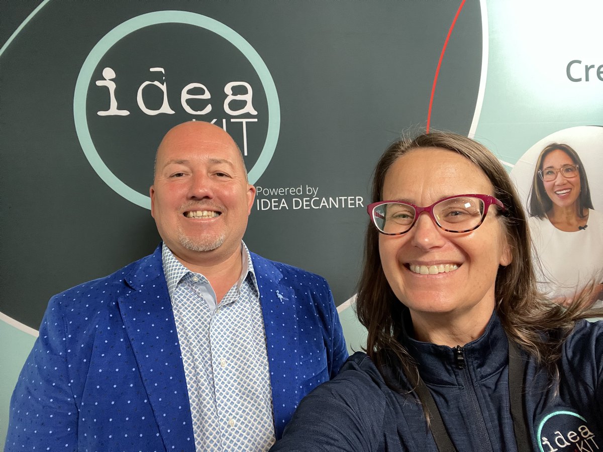 Kicking it with @CRCDomenick in the Idea Kit Perfomance Coaching Experience at JOLT! Of course he nailed it! #joltconference