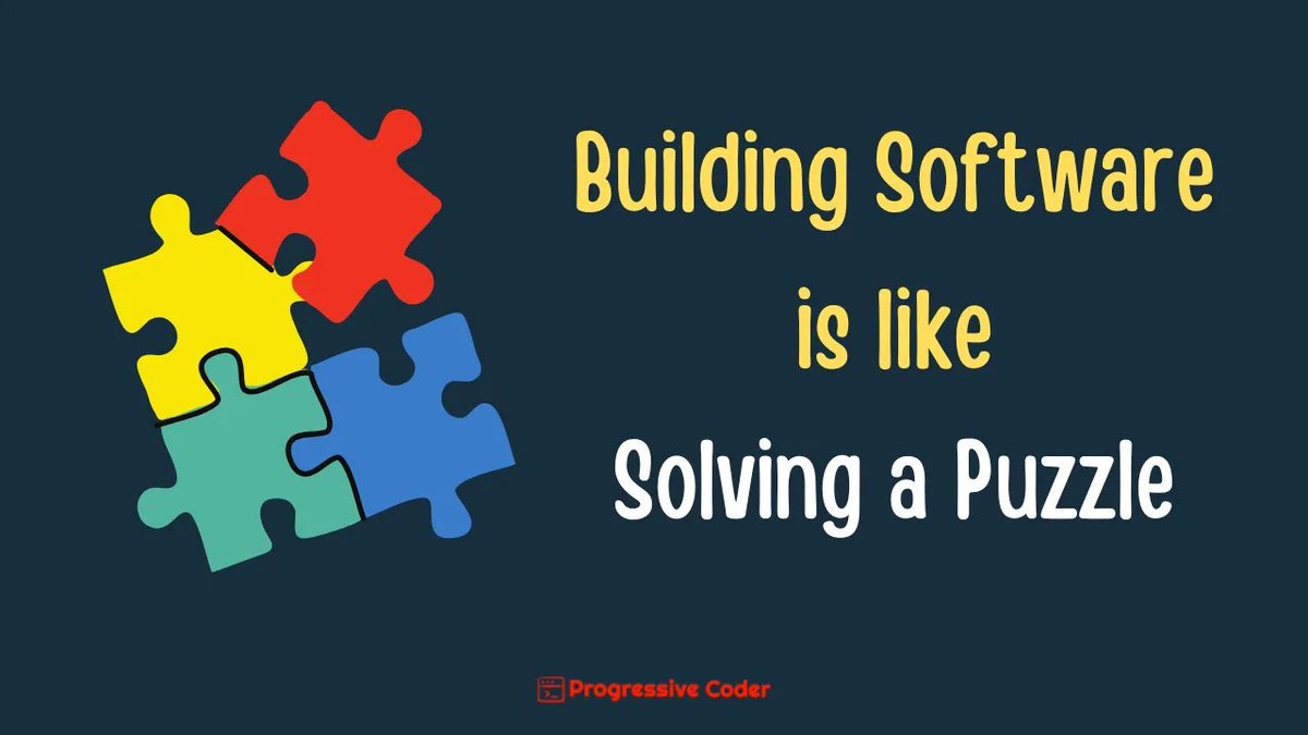 ProgressiveCod2's tweet image. #1 - Context

Building a software system = solving a puzzle.

Each functionality = a piece achieving a business goal.

Coding without knowing the goal = a translator job.

Stop being a translator! Even ChatGPT can do that.

Understand the business goal before writing code.