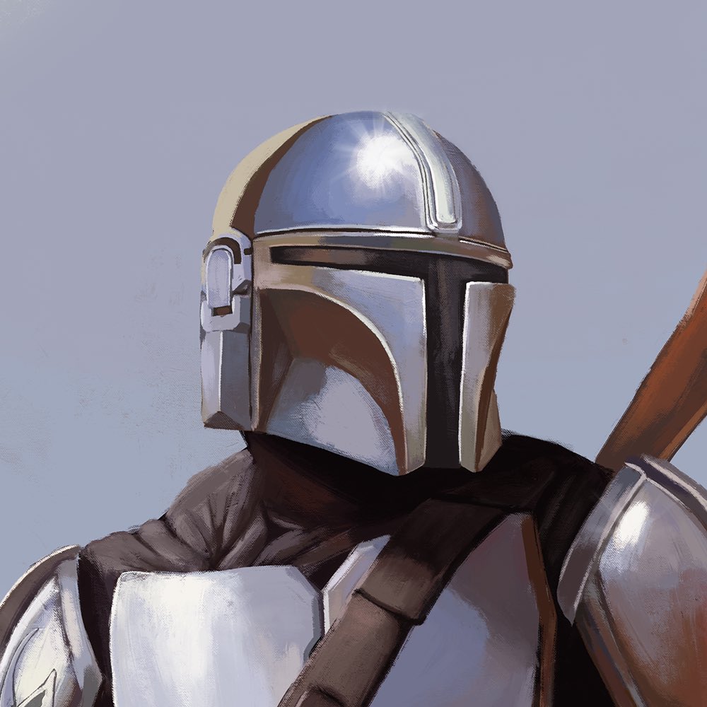 offlitt's tweet photo. “This is the way” 

#ArtistOnTwitter #digitalart #StarWars 
@themandalorian https://t.co/VDfBdusI3w