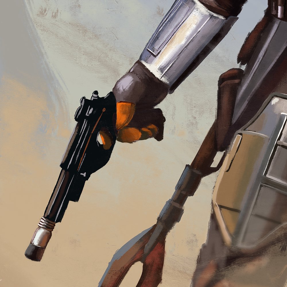 offlitt's tweet photo. “This is the way” 

#ArtistOnTwitter #digitalart #StarWars 
@themandalorian https://t.co/VDfBdusI3w