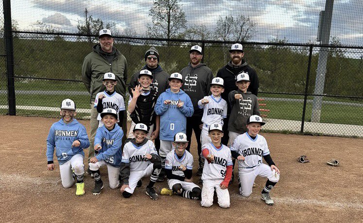 SVIronmenBall's tweet photo. Our 9U team is currently 8-0 and have won the championships of their first two tournaments this year!!  When an opposing pitcher faces this lineup there is not a weakness.  Our organization is confident 9U will be battling for another ship come Sunday! #SVIronmen https://t.co/DZgGqHMKNp