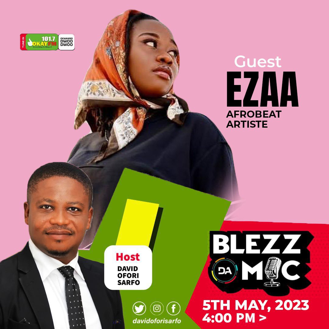 OfficialEzaa's tweet photo. Radio Tour.
Stream Ezaa music on all platforms ✨

#ezaa #ezaamusic #officialezaa #vgma #VGMA23 #VGMA24 #VGMAonTV3 https://t.co/BW35K4JPvZ