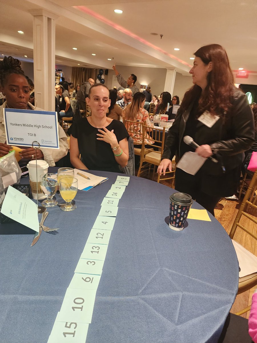 Completion of our Math task!  Bank street Spring Convening!  <a href="/RcollinsJudon/">RoseAnne Collins-Judon</a> <a href="/SuptQuezada/">Dr. Edwin M. Quezada</a> <a href="/bankstreetedu/">Bank Street College</a> #ypsnsi