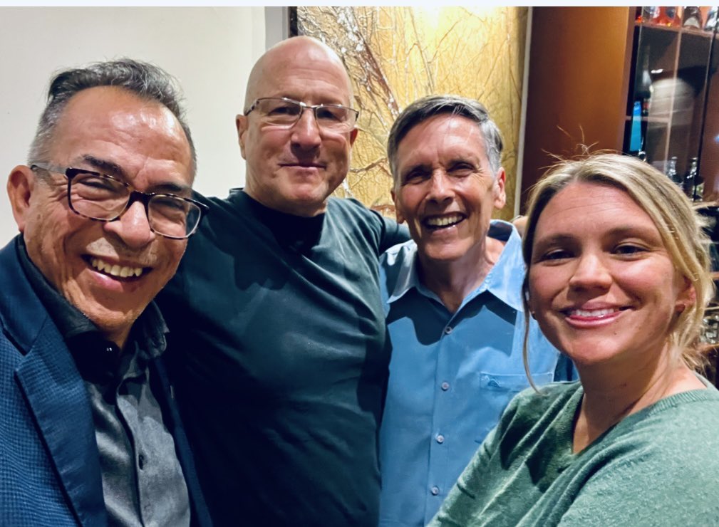 ajcorchado's tweet photo. Happy Birthday to El mero, mero, the Dean of foreign correspondents in Mexico, Sir dean @dqalthaus w @katelinthicum, @PeterMCopeland . Fight autocracy w journalism #mexico https://t.co/u5M14aAg40