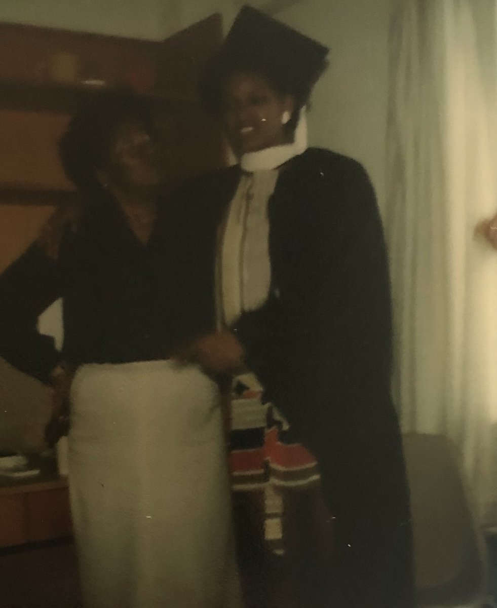 sheliapmoses's tweet image. The look on my face when Ma saw the mini dress under my graduation gown. Enjoy your graduation day.. young people. #classof2023 #ShawU #1983