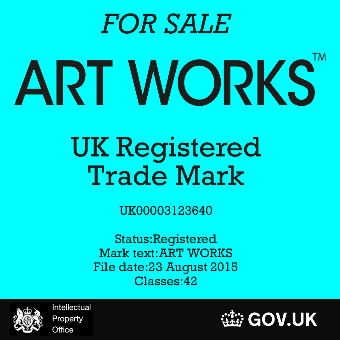 ART WORKS trademark for sale
DM if interested
#art #artwork #artworks #Artist #Artists #Art #NFTartist #artistsontwitter #shareyourart