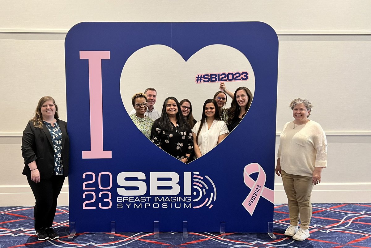 ✨The @BreastImaging team behind the magic of #SBI2023 !!✨ 🙌🙌Thank you for all of your hard work in making this meeting a huge success!! 🙌🙌 Can’t wait for #SBI2024 ! #breastimaging #breastradfellow #JBI