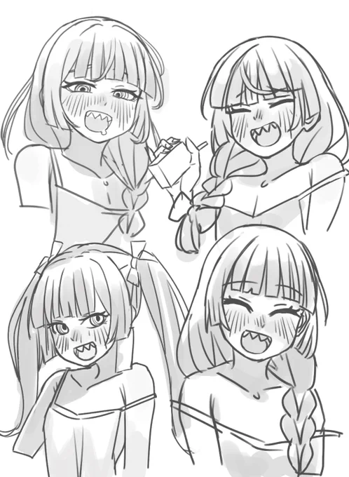 顔練習🤔 