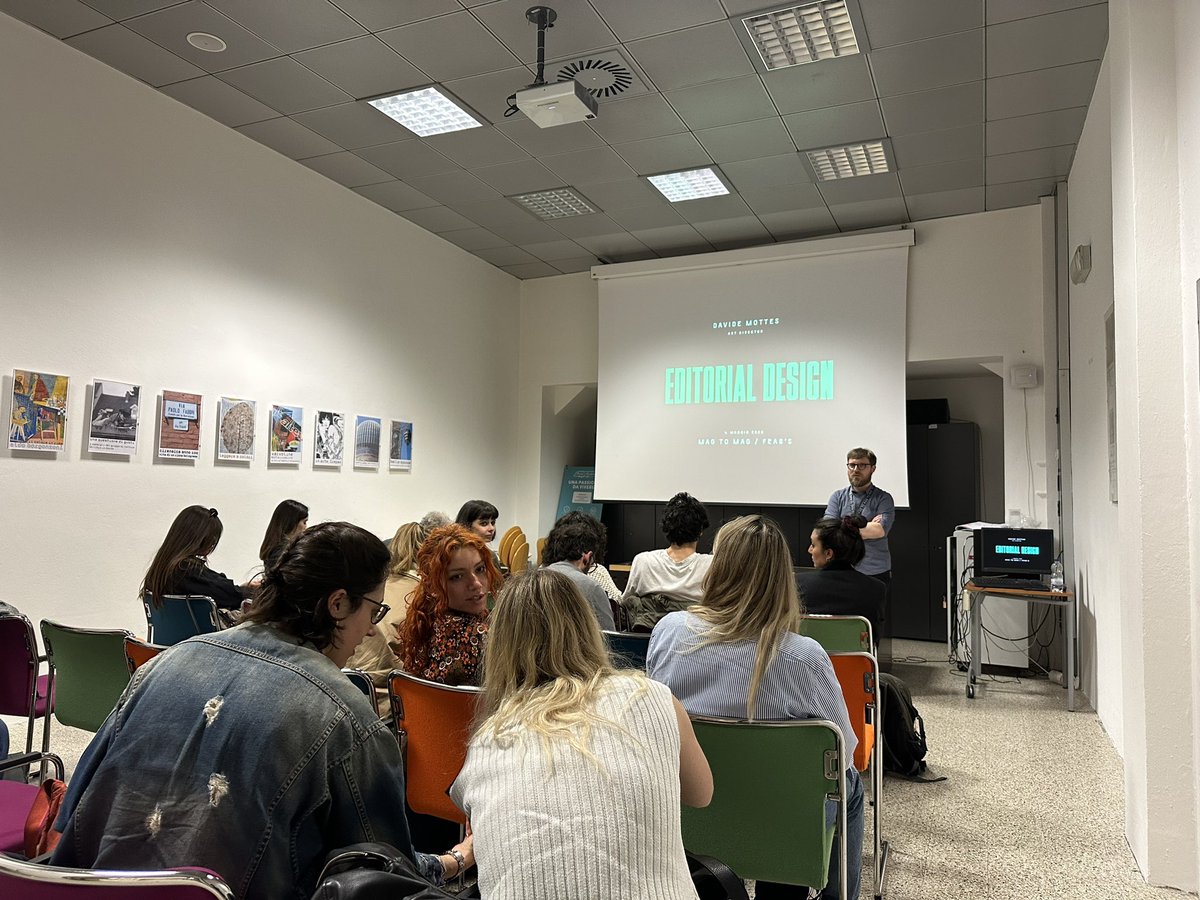 Ultima e più interessante parte del workshop di #magtomag di <a href="/frabs_magazines/">Frab’s magazines and more</a> sui magazine, il design editoriale illustrato da <a href="/DavideMottes/">Davide Mottes</a>, uno degli art director più innovativi della contemporaneità.