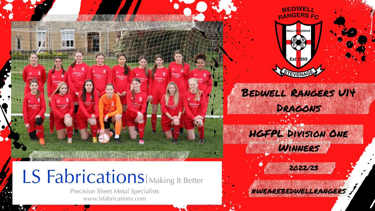 Todays win also secured <a href="/HGFPL18/">HGFPL</a> Division One title for the second successive season.

The praise goes to all 17 girls who have played their part in this victory this season with 14 the players managing to get on the scoresheet.

#WeAreBedwellRangers