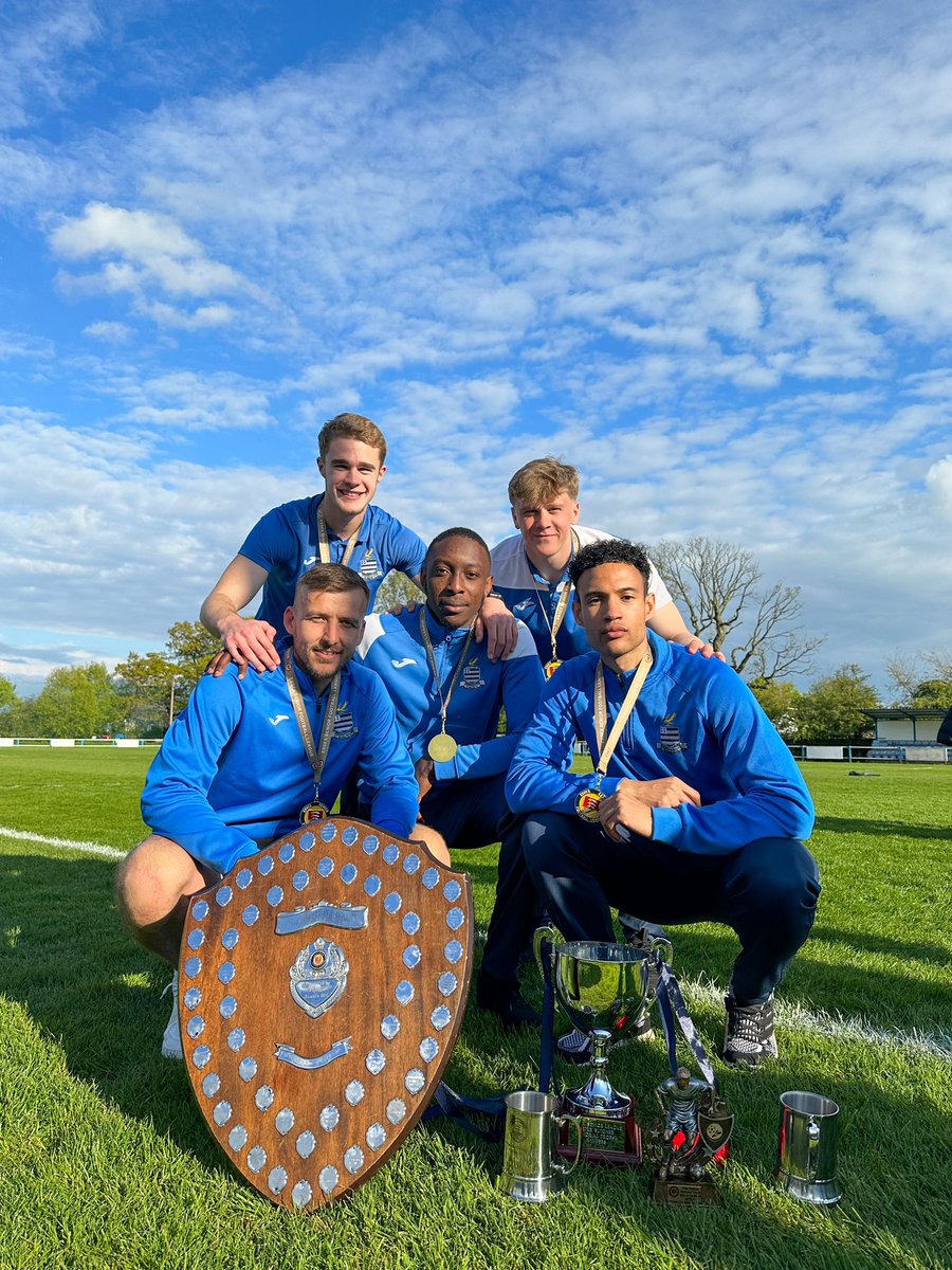 nathanokoye's tweet photo. What a season! Glad to be part of all the club’s success &amp; history.

Promotion &amp; Cup - Job Done 💙🚙💨 

@TheMotormen 
#UpTheMotormen https://t.co/54xJWwk61k