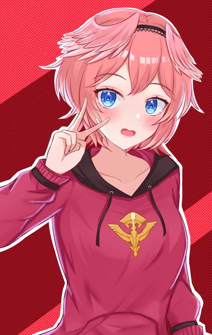 パーカールイ姉描きました  #Luillust
