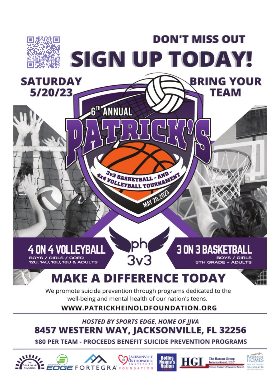 PH33Foundation's tweet photo. Big Fun! Please sign-up ASAP - Registration closes in 9 days! We play in 2 weeks! Volunteers needed, see SignUpGenius on our website. https://t.co/c2vSCyKrNz https://t.co/eclsklkqyu