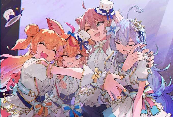 コミケ用意さすがにせねば...って最近上げる絵描けてないけど主にねぽらぼ描いてます。 #GWはフォロワーが増えるらしい