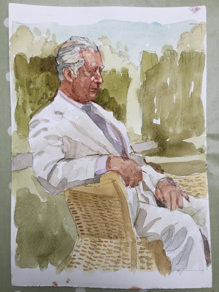 TheReidArt's tweet photo. Compositional study, 20x30cm watercolour on paper https://t.co/XhFrT6TQHT