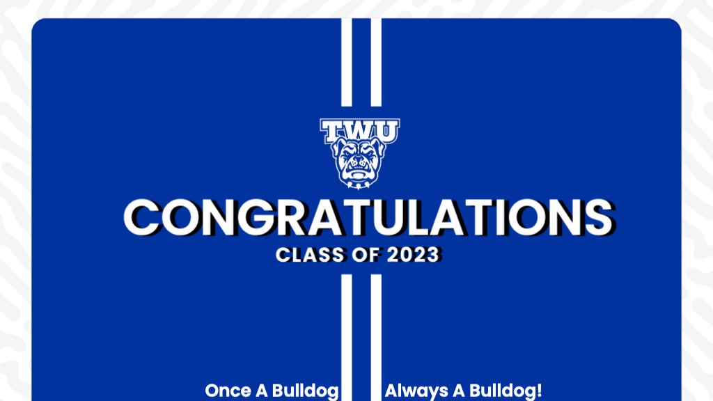 twbulldogs's tweet photo. Congratulations Class of 2023! Thank you for all your hard work on the field and in the classroom while being great representatives of Tennessee Wesleyan. We are proud of all your accomplishments and look forward to what you’ll achieve in the future!
#OnceABulldogAlwaysABulldog https://t.co/2JsKgKBZiP