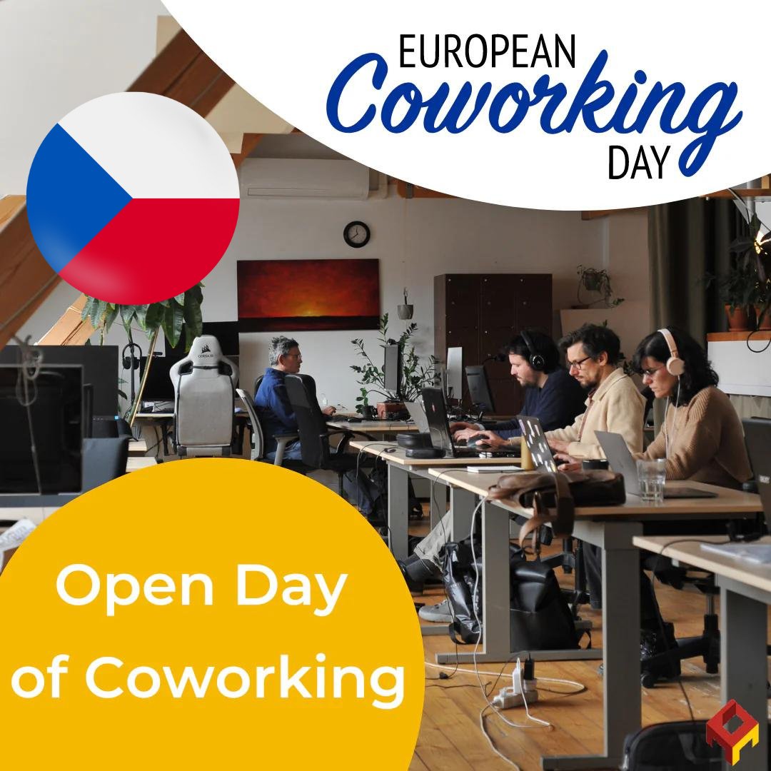 European Coworking Day (@eucoworkingday) on Twitter photo European Coworking Day on 10 May at <a href="/locusworkspace/">Locus Workspace</a> in Prague🇨🇿 with a free coworking day, community lunch, and a 5-minute pitching session of your business (idea)!
📍 All events at coworkingday.eu/map
#coworking #coworkingprague #coworkingineurope #coworkingday #praha European Coworking Day on 10 May at <a href="/locusworkspace/">Locus Workspace</a> in Prague🇨🇿 with a free coworking day, community lunch, and a 5-minute pitching session of your business (idea)!
📍 All events at coworkingday.eu/map
#coworking #coworkingprague #coworkingineurope #coworkingday #praha