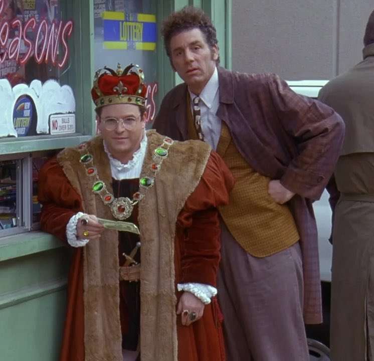 Seinfeld2000's tweet image. the 1 true king