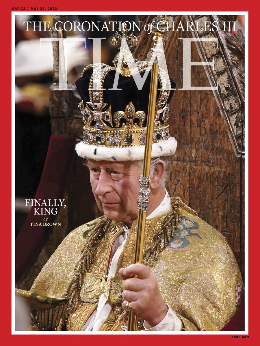 TIME's new cover: The coronation of King Charles III, by <a href="/TinaBrownLM/">Tina Brown</a> ti.me/3AYXAcL